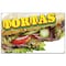 Signmission Tortas Banner Concession Stand Food Truck Single Sided B-60 Tortas19 - alternate 1